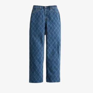 Blue Checkered Pants